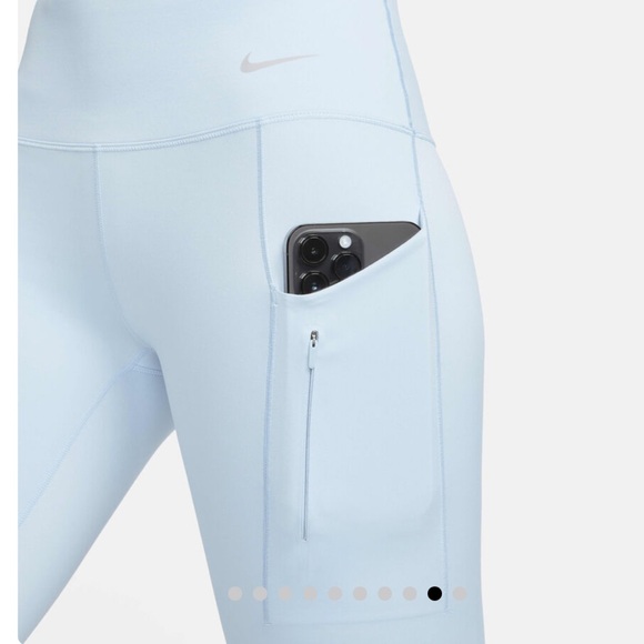 Nike Go Women's Mid-Rise Full-Length Leggings with Pockets size xs - Picture 3 of 9